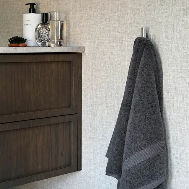 Høie Spa håndkle - Stålgrå (50 x 90 cm)