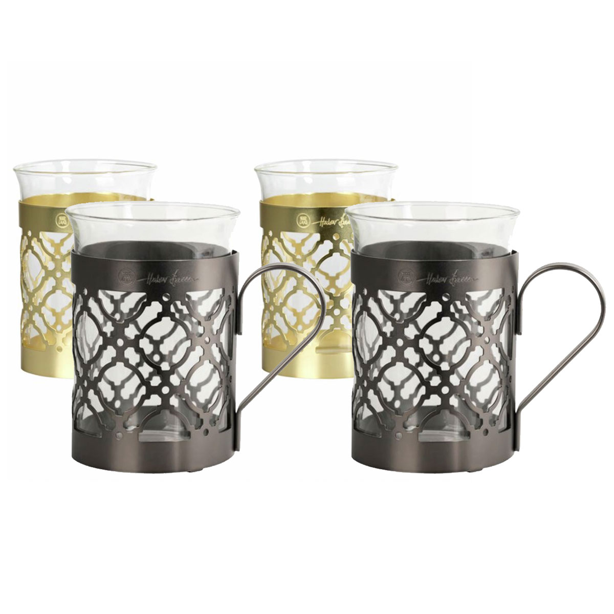 Halvor Bakke Cape Hot Drink glass 2pk (Gunmetal)