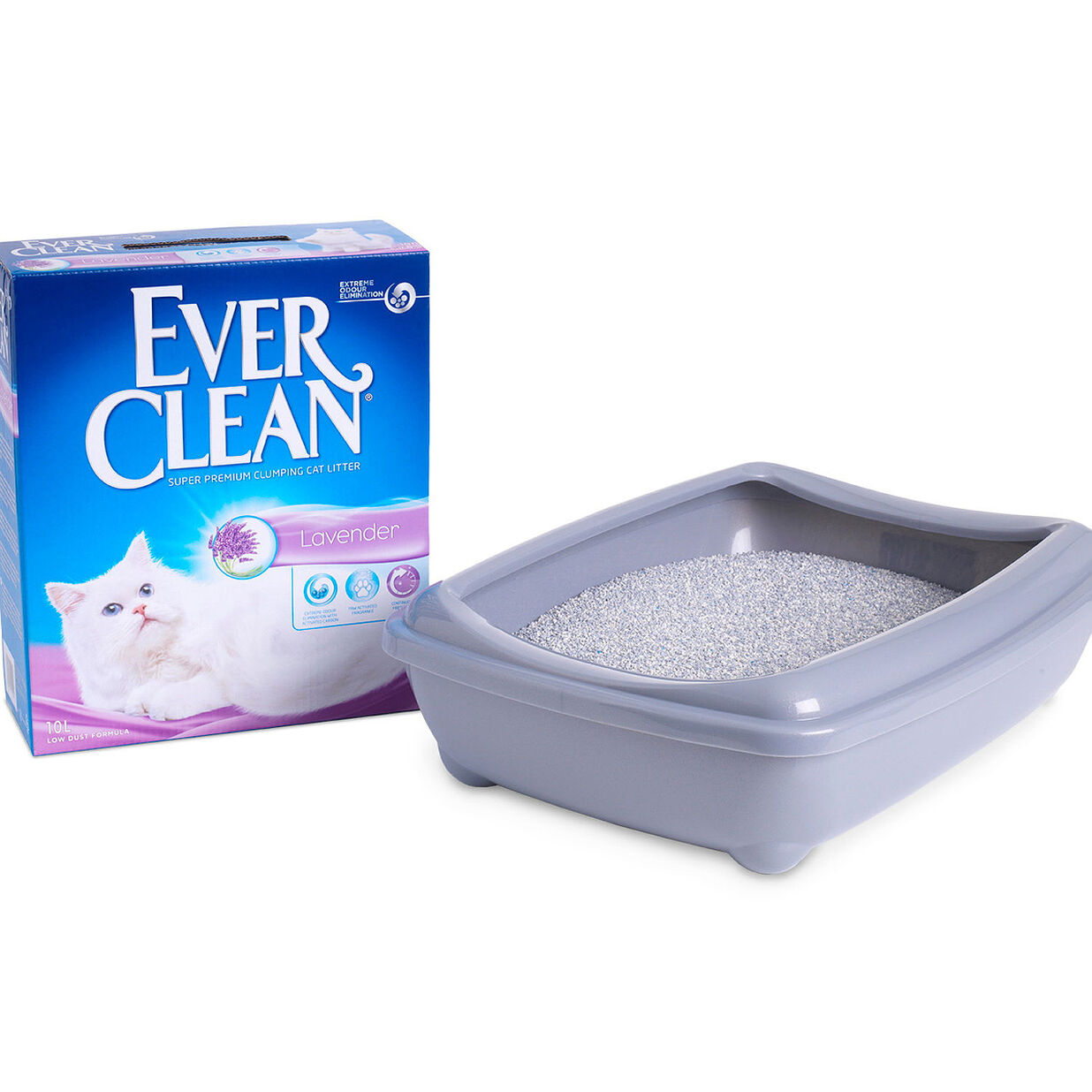Ever Clean Kattesand Lavender 10l Pakketilbud