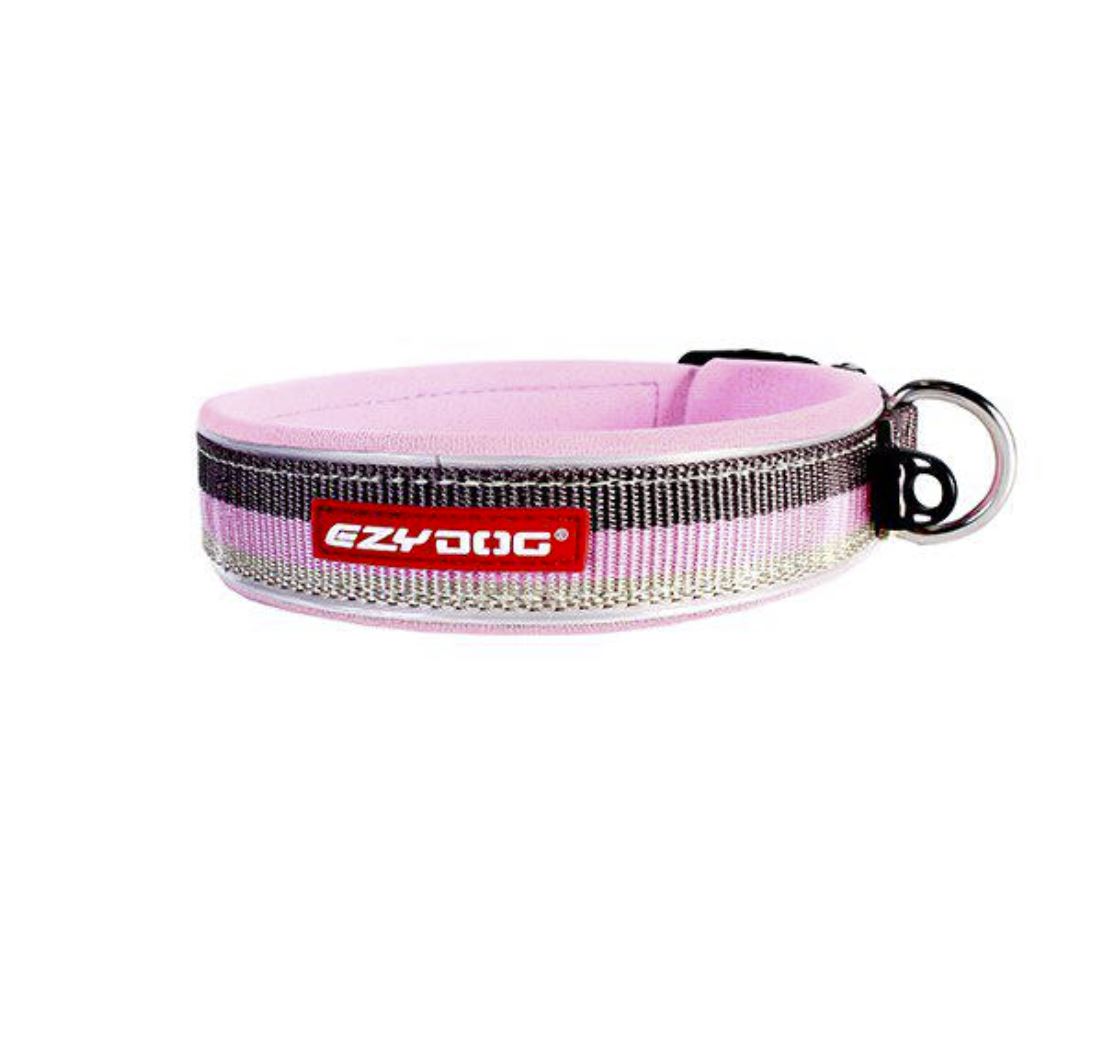 Ezydog Halsbånd Neopren Reflex Candy - Small