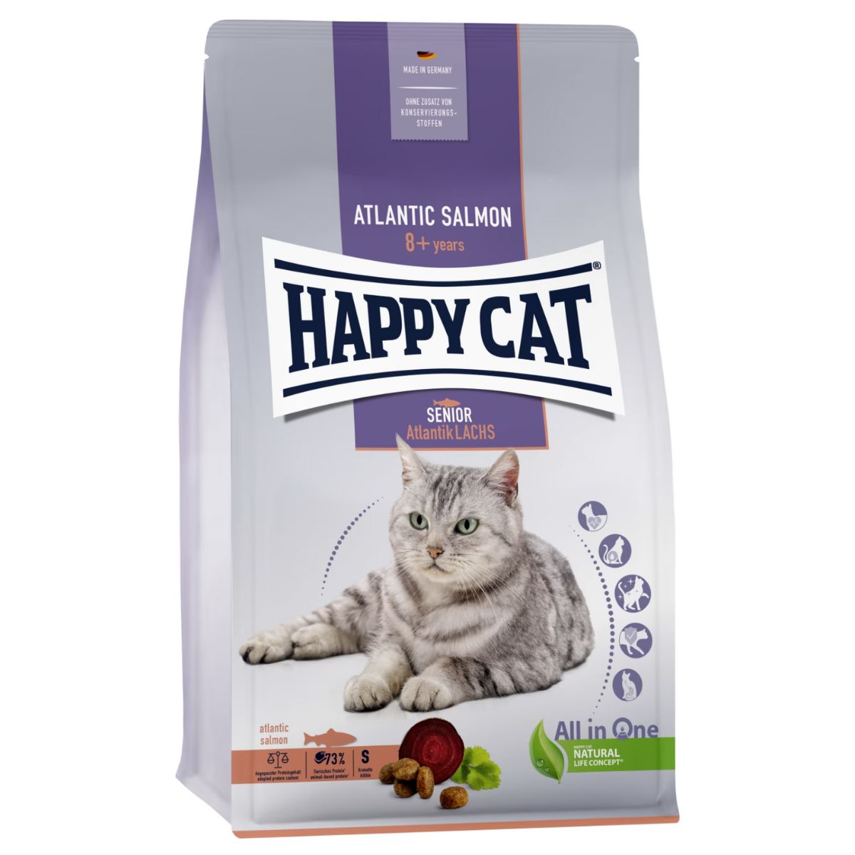Happy Cat Best Age Senior Laks - 4 kg