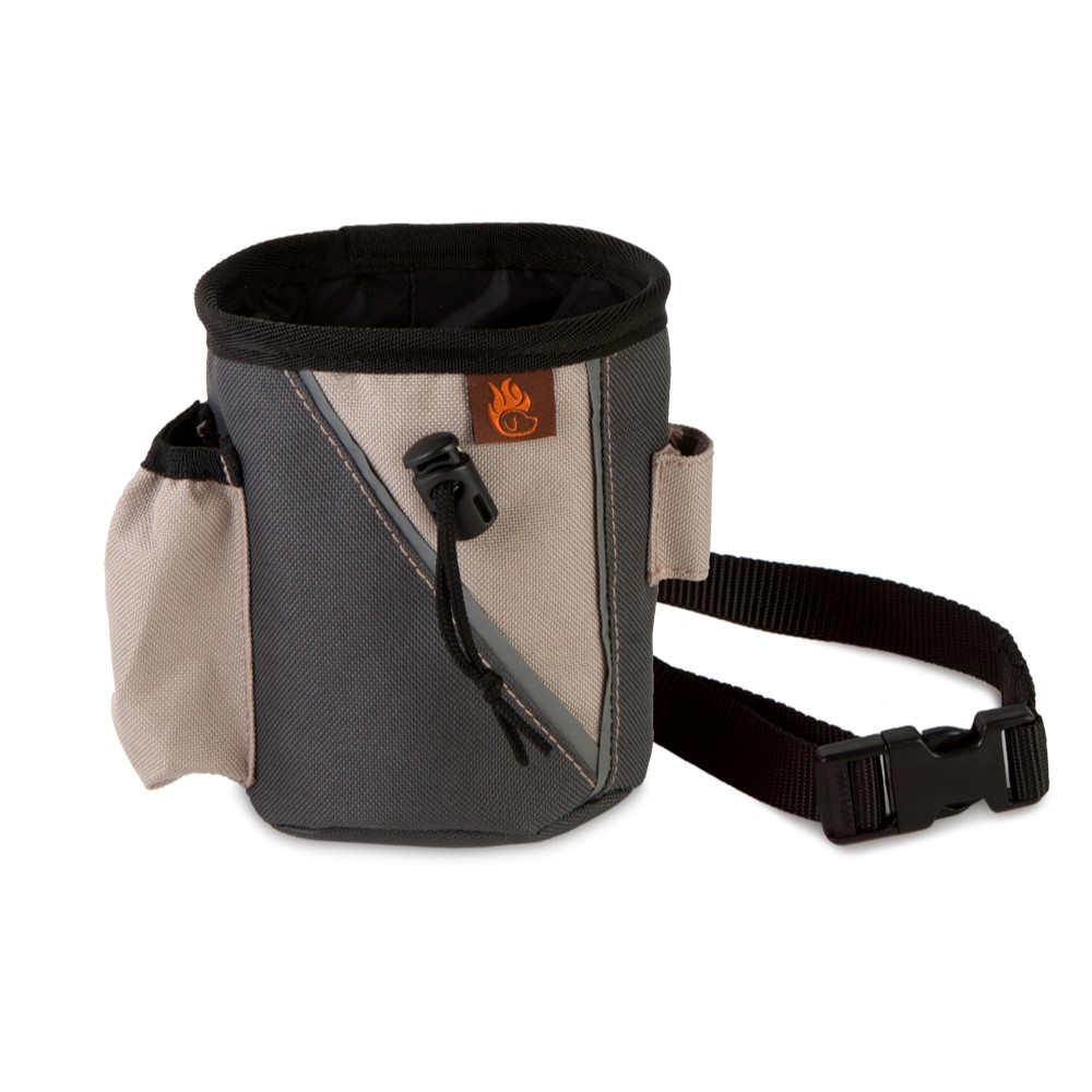 Firedog Treat Bag Beige/Grå - Small