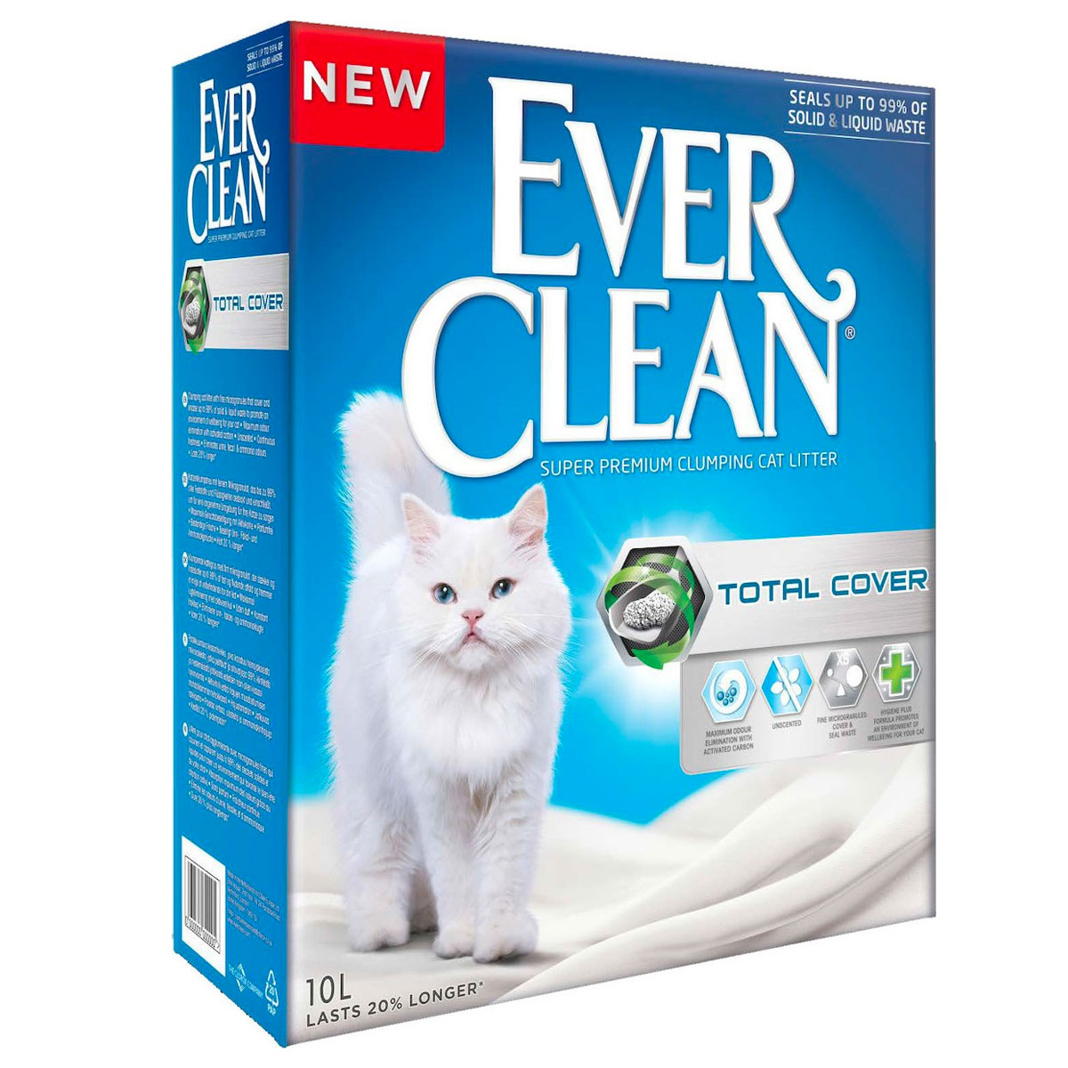 Ever Clean Kattesand Total Cover 10l
