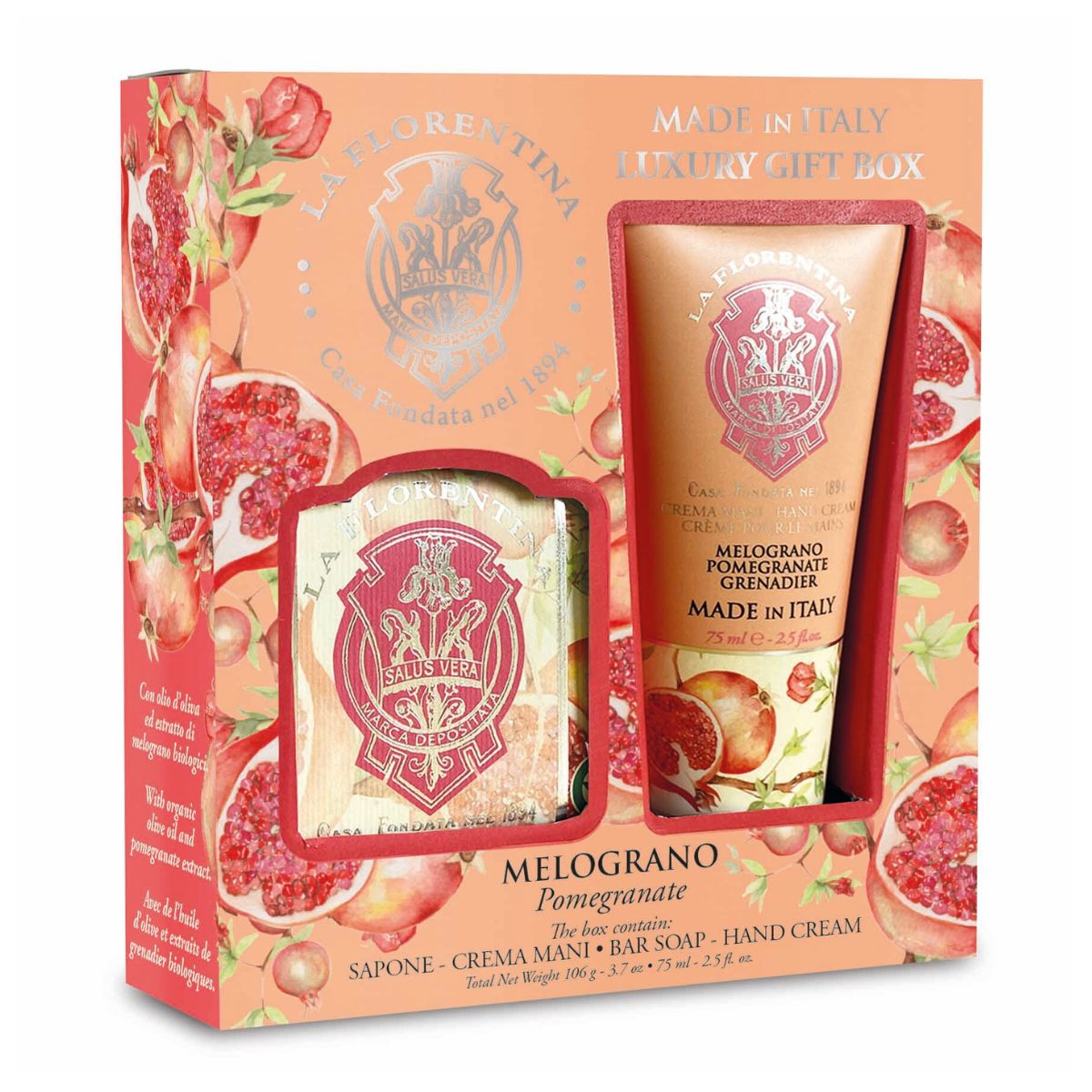 Mario Fissi Hand Cream Set - Pomegranate