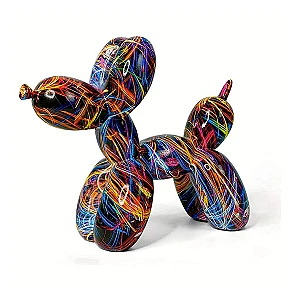 skulptur-ballonghund-stripete