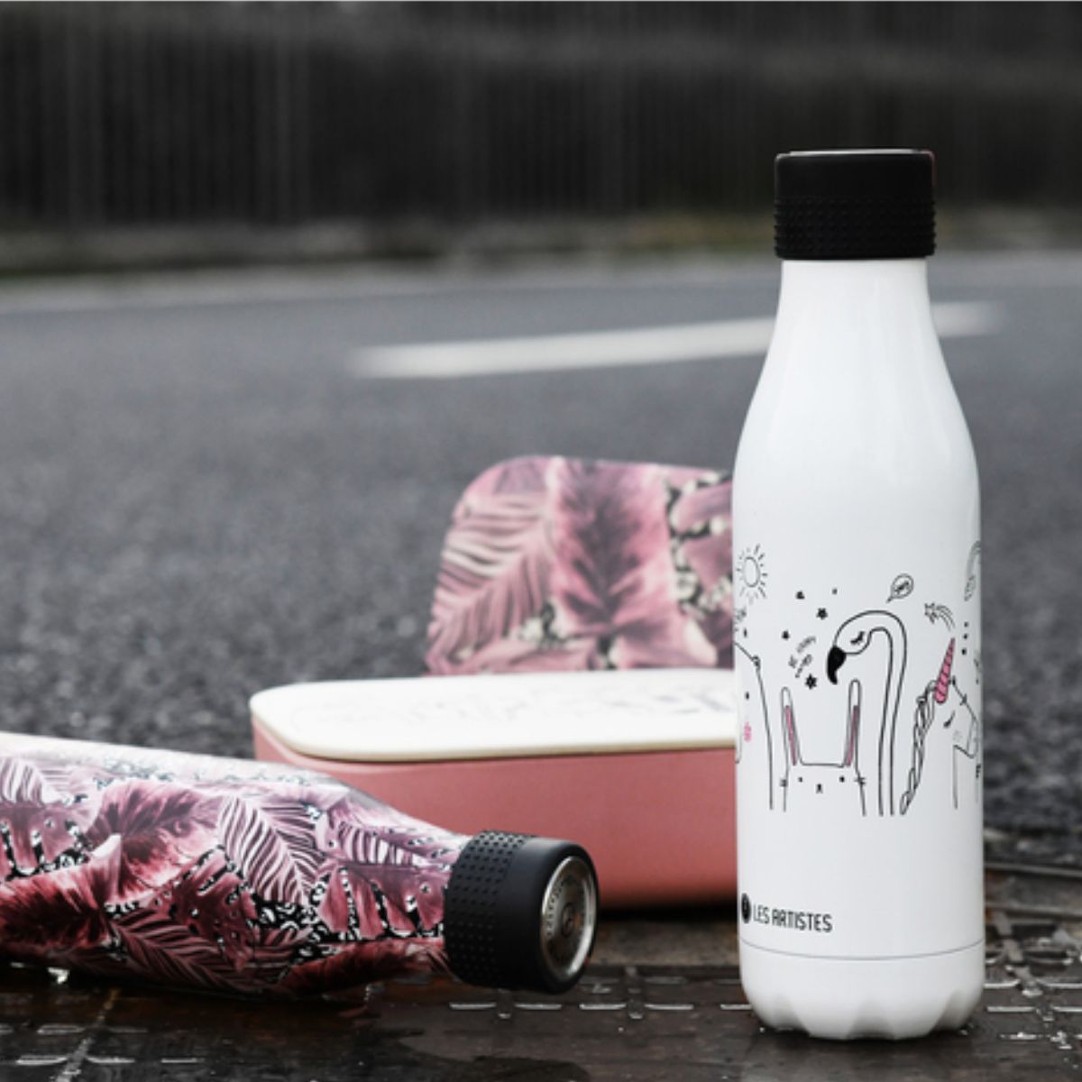 Les Artistes Bottle Up 500ml - Be Happy