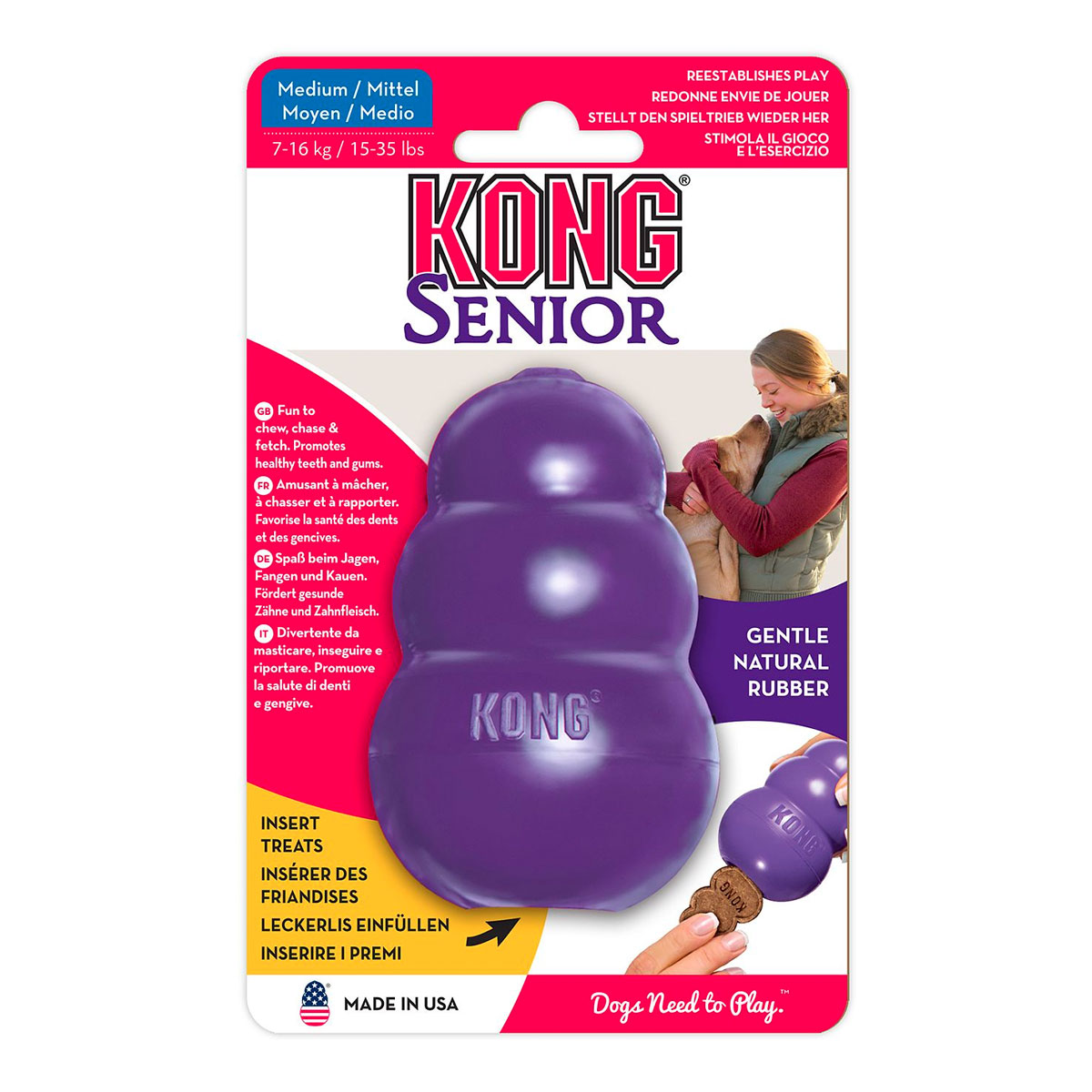 Kong Senior - Hundeleke (Medium)