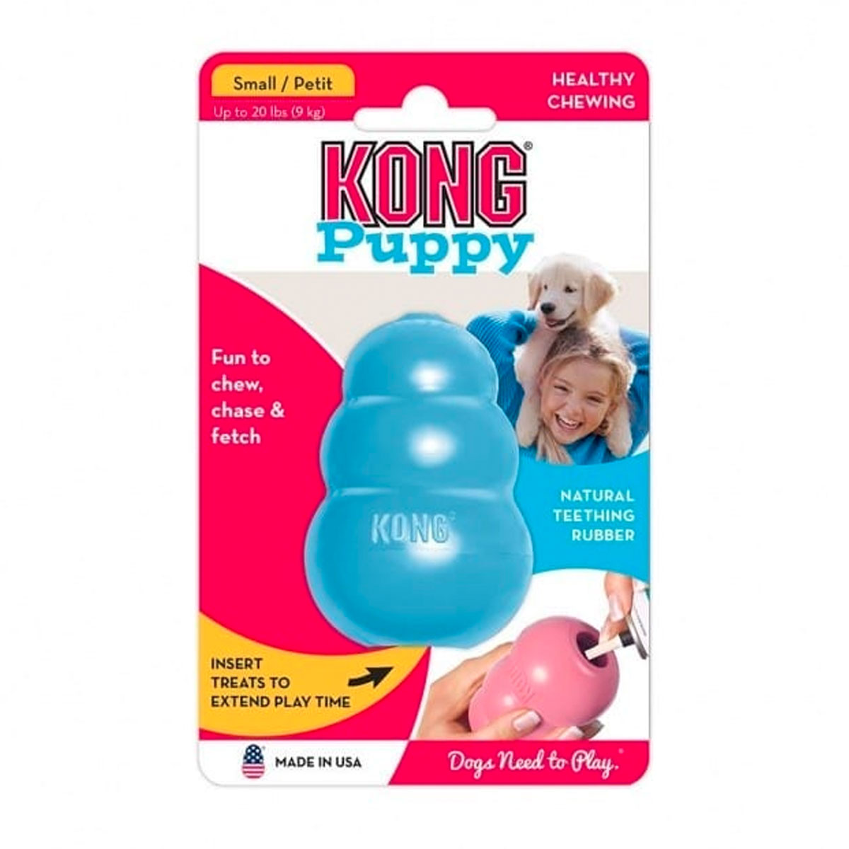 Kong Puppy - Hundeleke (Small)